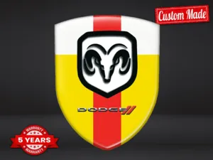 Dodge Insignias En Relieve Duraderas Máximo Estilo Pro Rendimiento